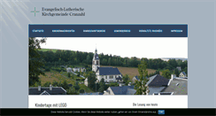 Desktop Screenshot of kirche-cranzahl.de